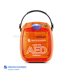 Nihon Kohden Cardiolife AED-3100 semi-automatic defibrillator with voice guidance for emergency response