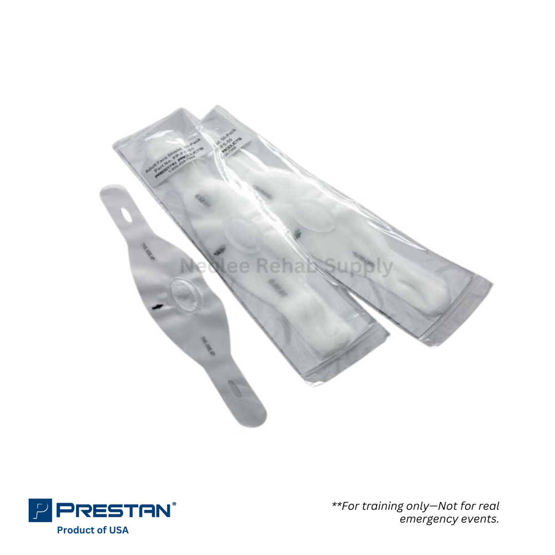 Prestan Professional 50Pcs Adult Face-Shield
