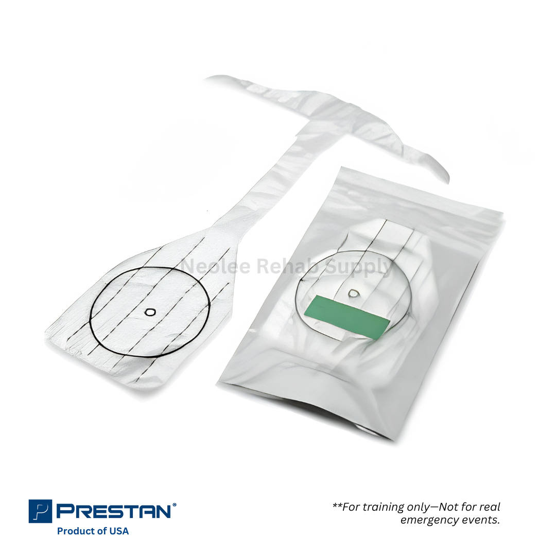 Prestan Professional 50Pcs Child Face-Shield/Lung Bag
