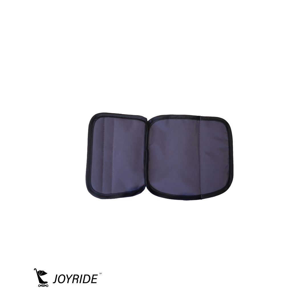 Joyride chest pad accessory providing additional upper body comfort and posture support for pediatric rehabilitation strollers and seating systems.
