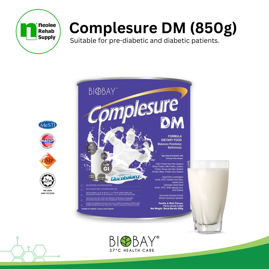 Biobay Complesure DM (850g) - Diabetic Milk