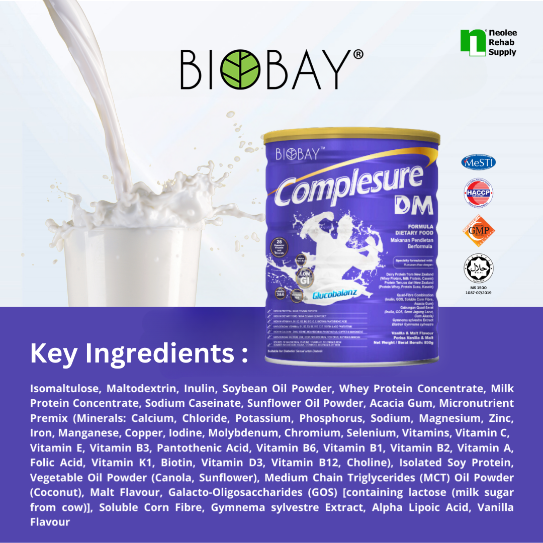 Biobay Complesure DM (850g) - Diabetic Milk:圖片 7