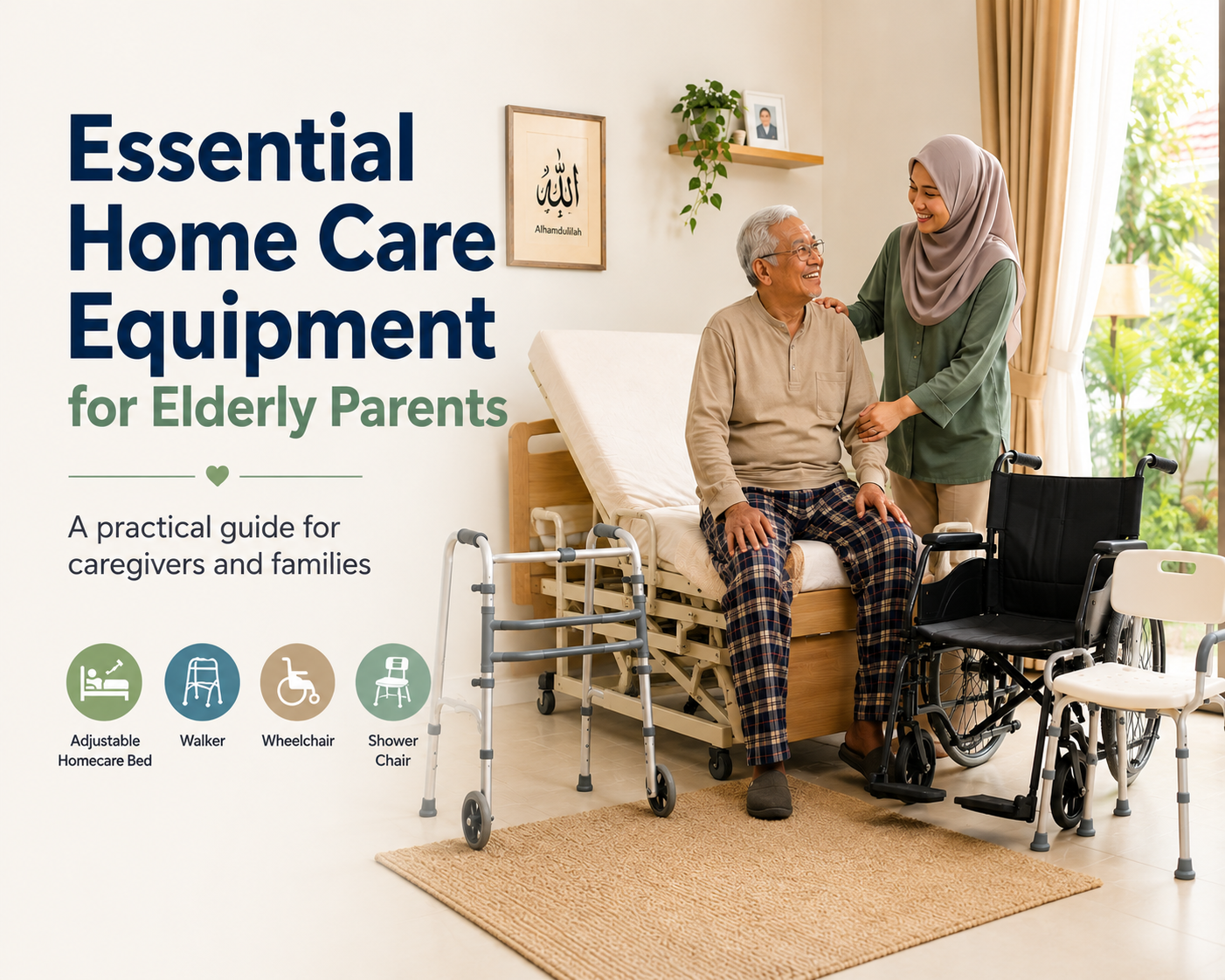 Essential Home Care Equipment for Elderly Parents