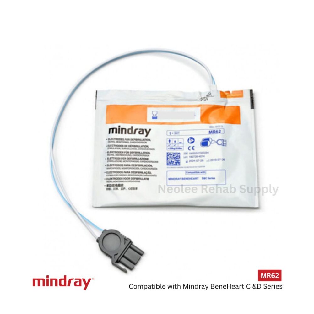 Mindray BeneHeart Adult/ Pead Multifunction Electrode Disposable Pads (MR62)