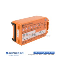 Nihon Kohden SB-310V AED-3100 battery pack providing reliable power for Cardiolife defibrillator