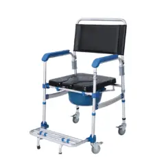 Shower Commode Aluminium Chair
