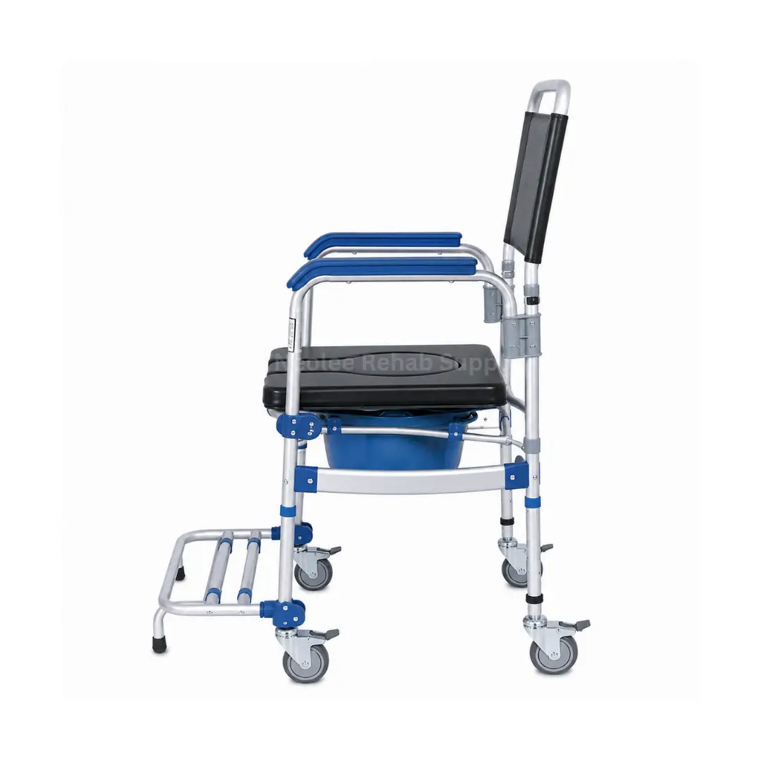 Shower Commode Aluminium Chair - Image 7
